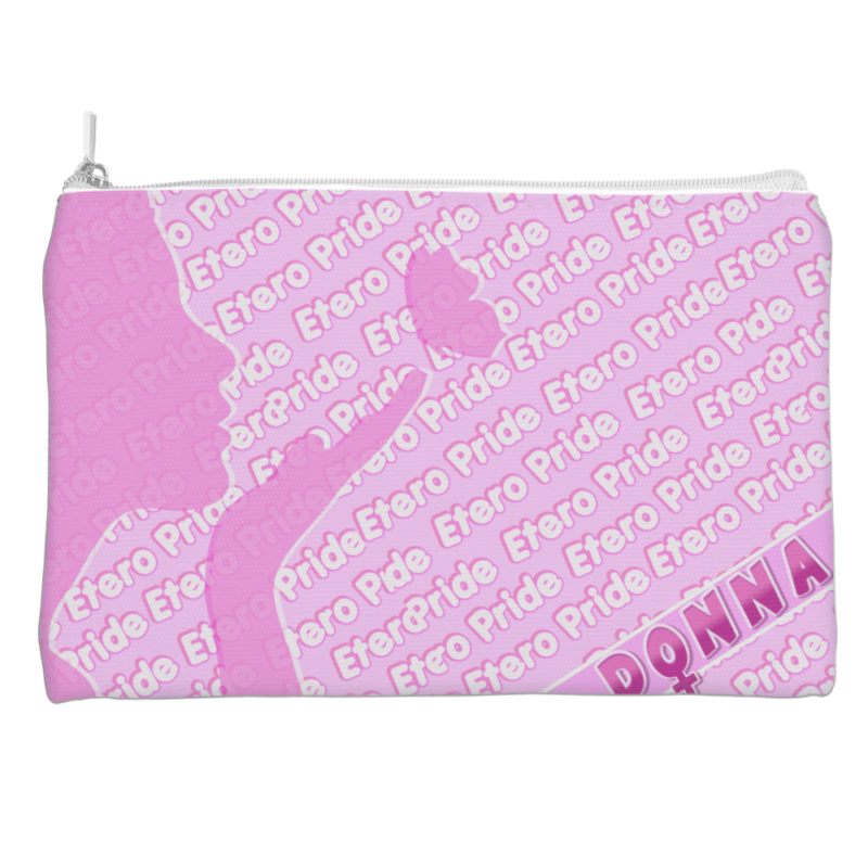 Pochette/Trousse Doppia Faccia- Etero Pride - immagine 2