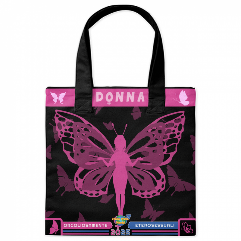 Borsa Donna farfalla- Etero Pride - immagine 2