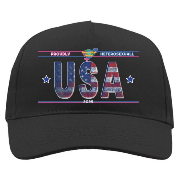 Cappellino con visiera U.S.A. - Etero Pride