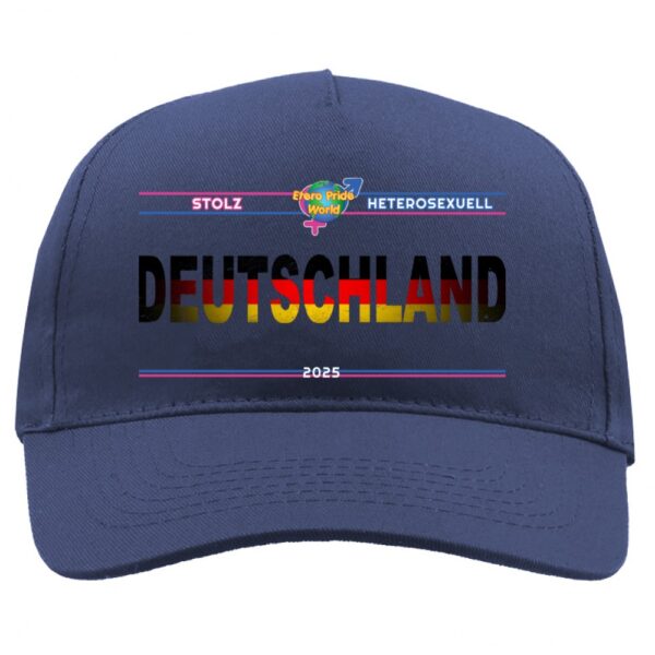 Cappellino con visiera DEUTSCHLAND  - Etero Pride